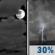 Tonight: Mostly Cloudy then Scattered Showers And Thunderstorms