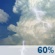 Friday: Chance Showers And Thunderstorms