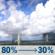Saturday: Showers and thunderstorms before 7am, then a chance of showers and thunderstorms between 7am and 8am, then a chance of showers and thunderstorms between 8am and 11am, then a chance of showers and thunderstorms between 11am and 2pm. Partly sunny, with a high near 83. Southwest wind 6 to 10 mph. Chance of precipitation is 80%. New rainfall amounts less than a tenth of an inch possible. Saturday: Showers And Thunderstorms then Chance Showers And Thunderstorms