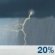 This Afternoon: Slight Chance Showers And Thunderstorms